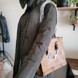 Brown And Tan Stylish Designer Tote Bag